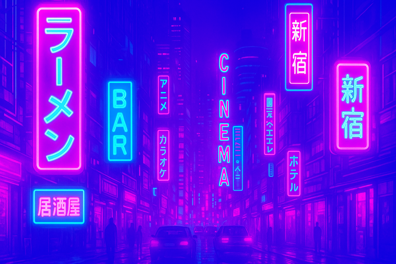 Main cinema poster, Japanese style